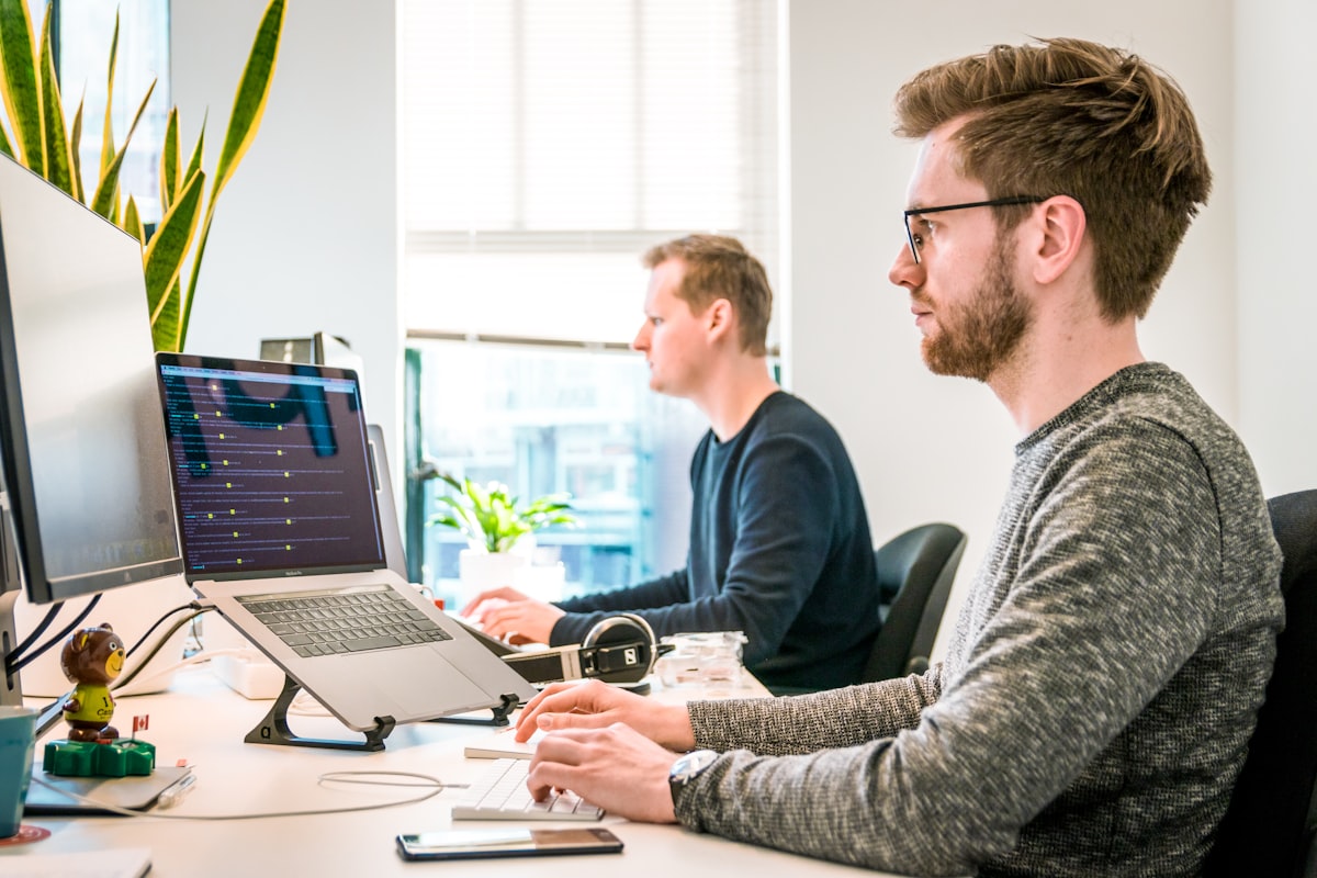 Software engineering team building custom enterprise solutions